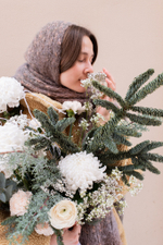 Зимний букет "snowfall"