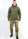 Тактическая военная флисовая толстовка Олива