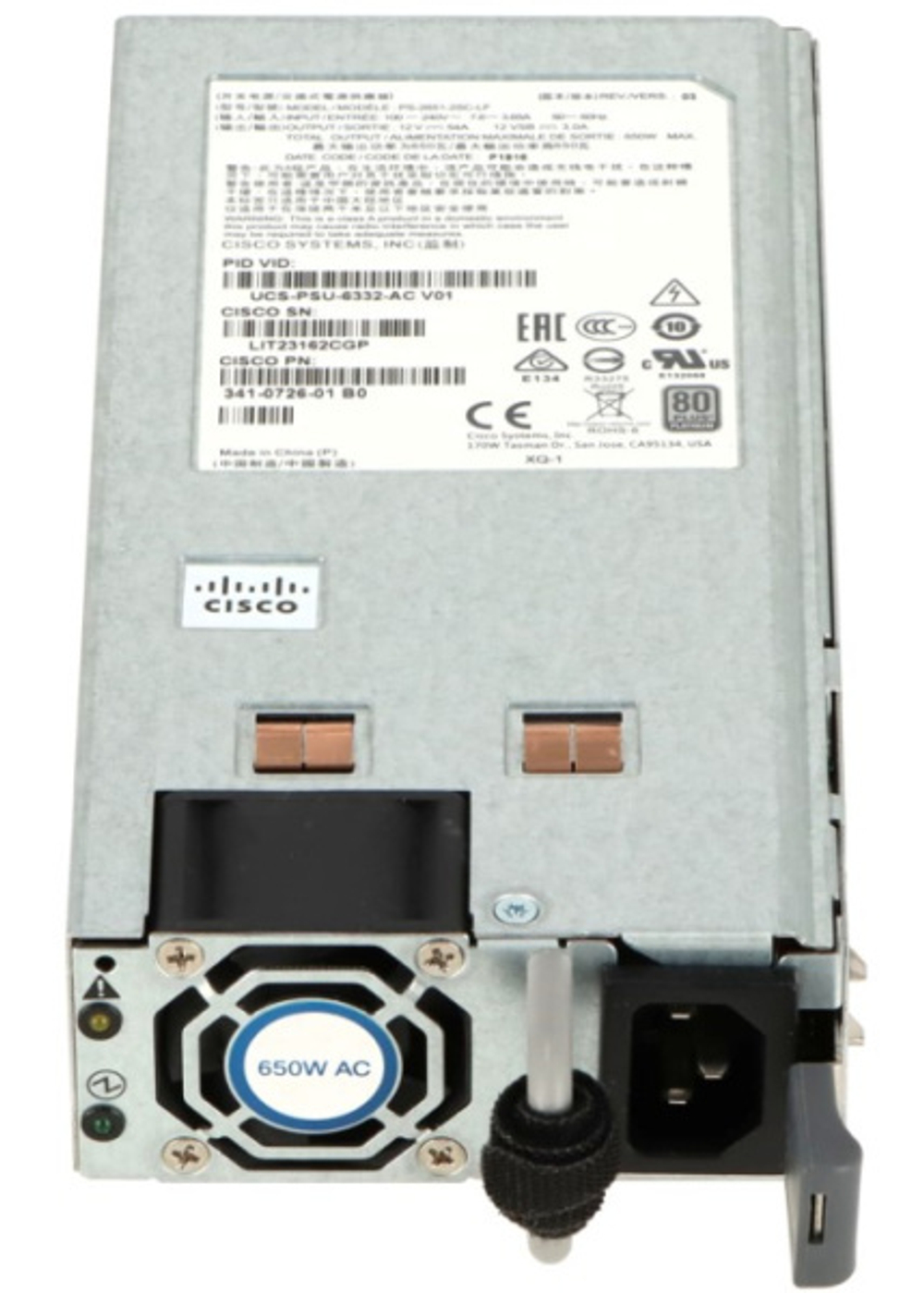 Блок питания Cisco UCS-PSU-6332-AC
