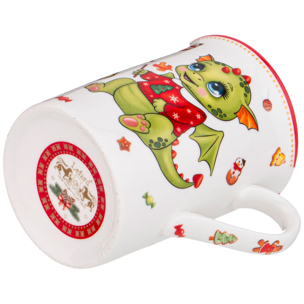 КРУЖКА LEFARD "С НОВЫМ ГОДОМ!" 300 МЛ (КОР=48ШТ.)