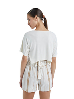 Футболка женская Bohemian Retro Stripes Loungwear
