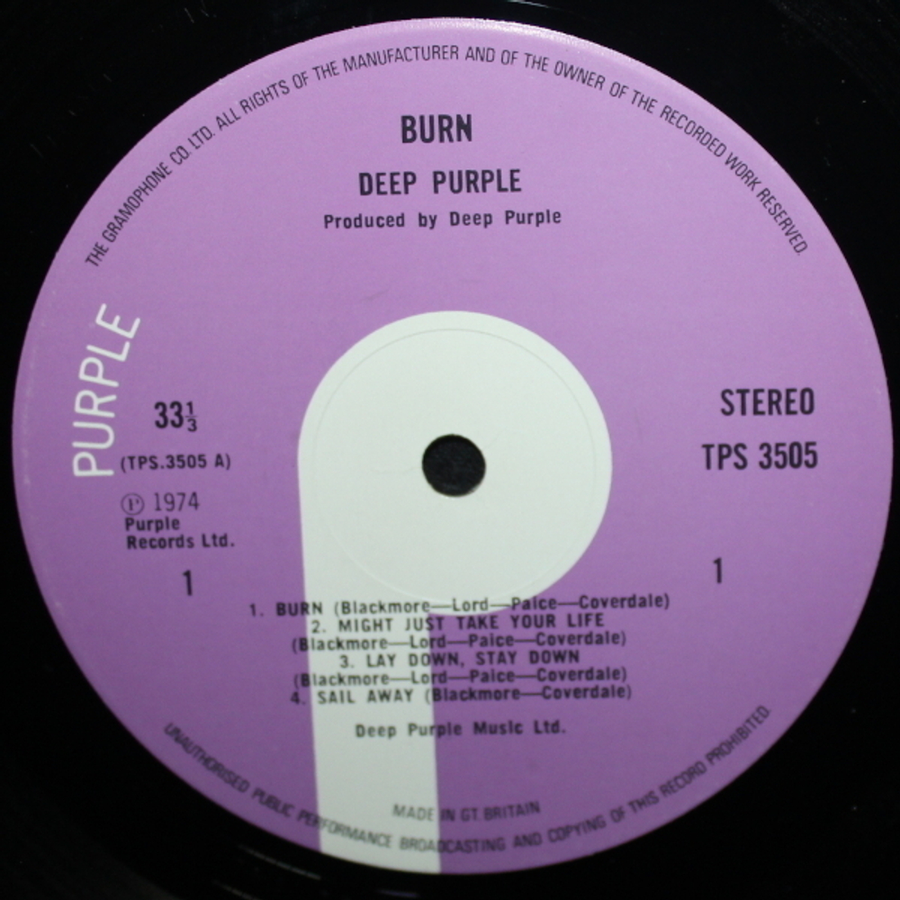 Deep Purple / Burn (LP)
