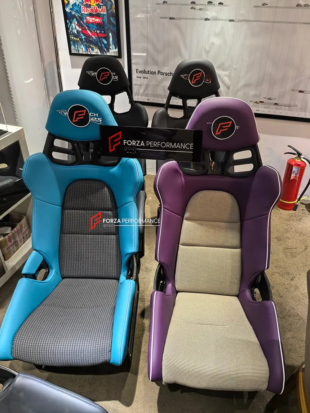 Карбоновые сиденья / ковшевые кресла для PORSCHE 911 992.1 CARRERA T | S Порше Каррера