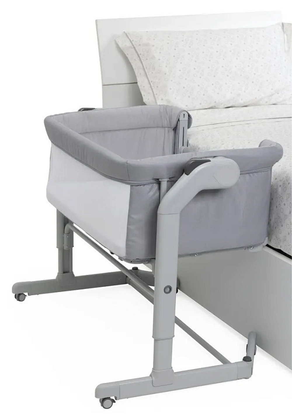 Детская кроватка Chicco Next2Me Magic Evo Grey Mist