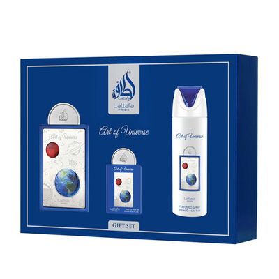 Lattafa Pride Art Of Universe EDP 100 ml + EDP 20 ml + DEO VAPO 200 ml (unisex) 1 pcs