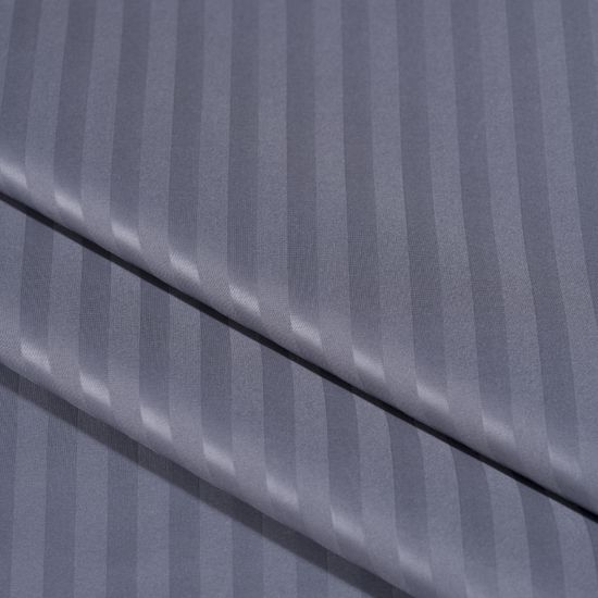 Простыня на резинке Ecogri, 160x200х30, страйп полисатин HOMY