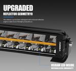 Светодиодная балка Aurora комбинированный белый свет и DRL белый/янтарный свет