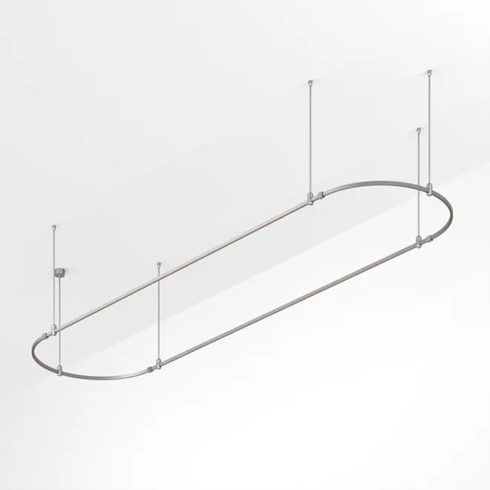 Основание ART-APRIORI-OVAL-ROD-800-4000x1000 (TN) (Arlight, IP20 Металл, 3 года) 054532