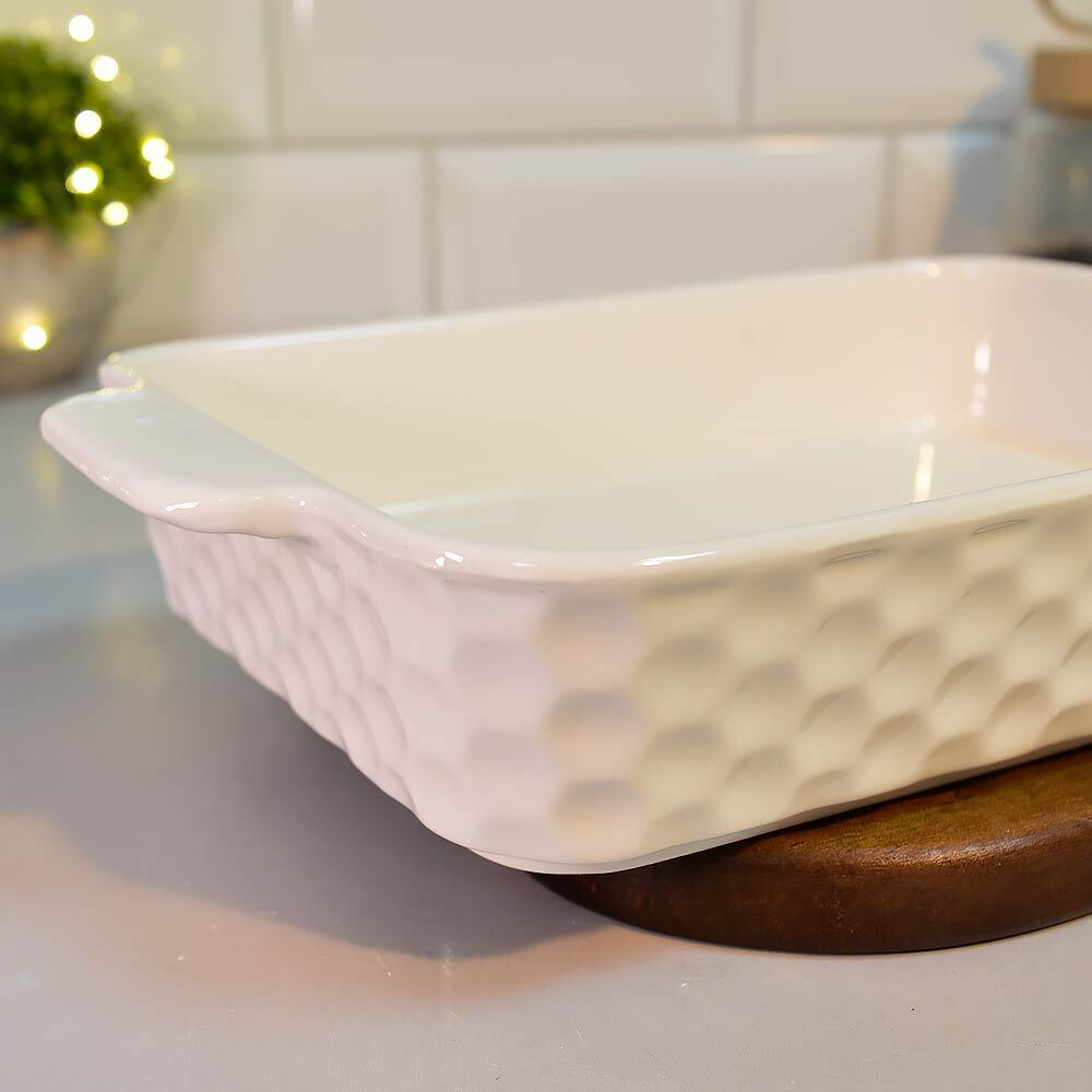 Форма для запекания 0,8л 25,1/21,8*15,5*4,5cм прямоугольная с ручками