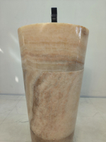 Раковина напольная из оникса Yellow ON-61358 (40*40*90)