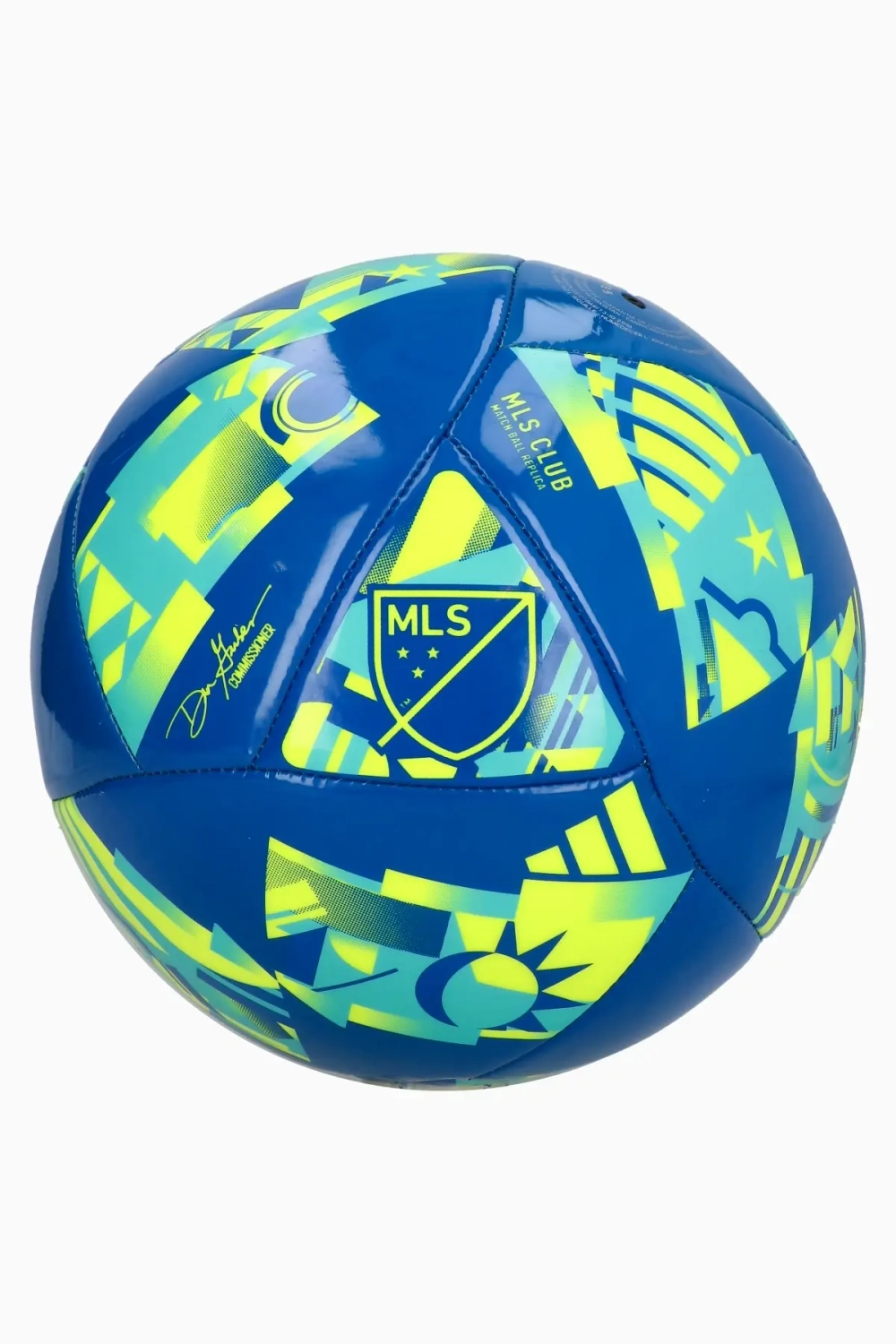 Футбольный мяч adidas MLS 2024 Club размер 3 - синий