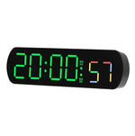 Часы настольные LED MIRROR NO.: 6639 Green&RGB