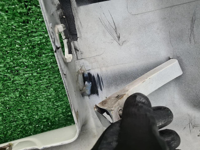 Накладка перед. бампера Toyota LC Prado 150 09-13