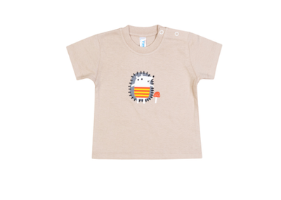 Футболка д/новорожд. р.74-80 M1105K-0/1 бежевый (Такро), 1 шт.