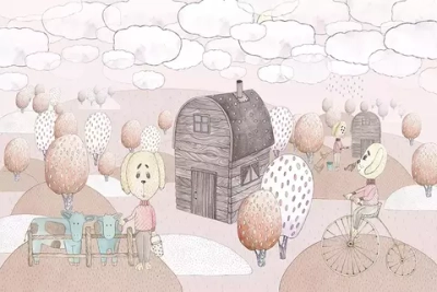 Цифровое панно ID Wall HAPPY DOGS