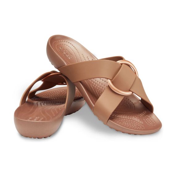 Crocs Sarina 'Brown Yellow'