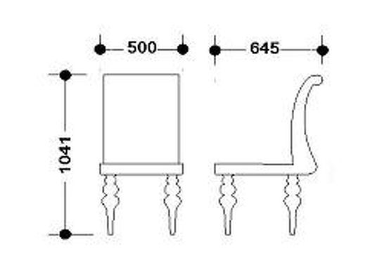Стул PALERMO, FRATELLI BARRI