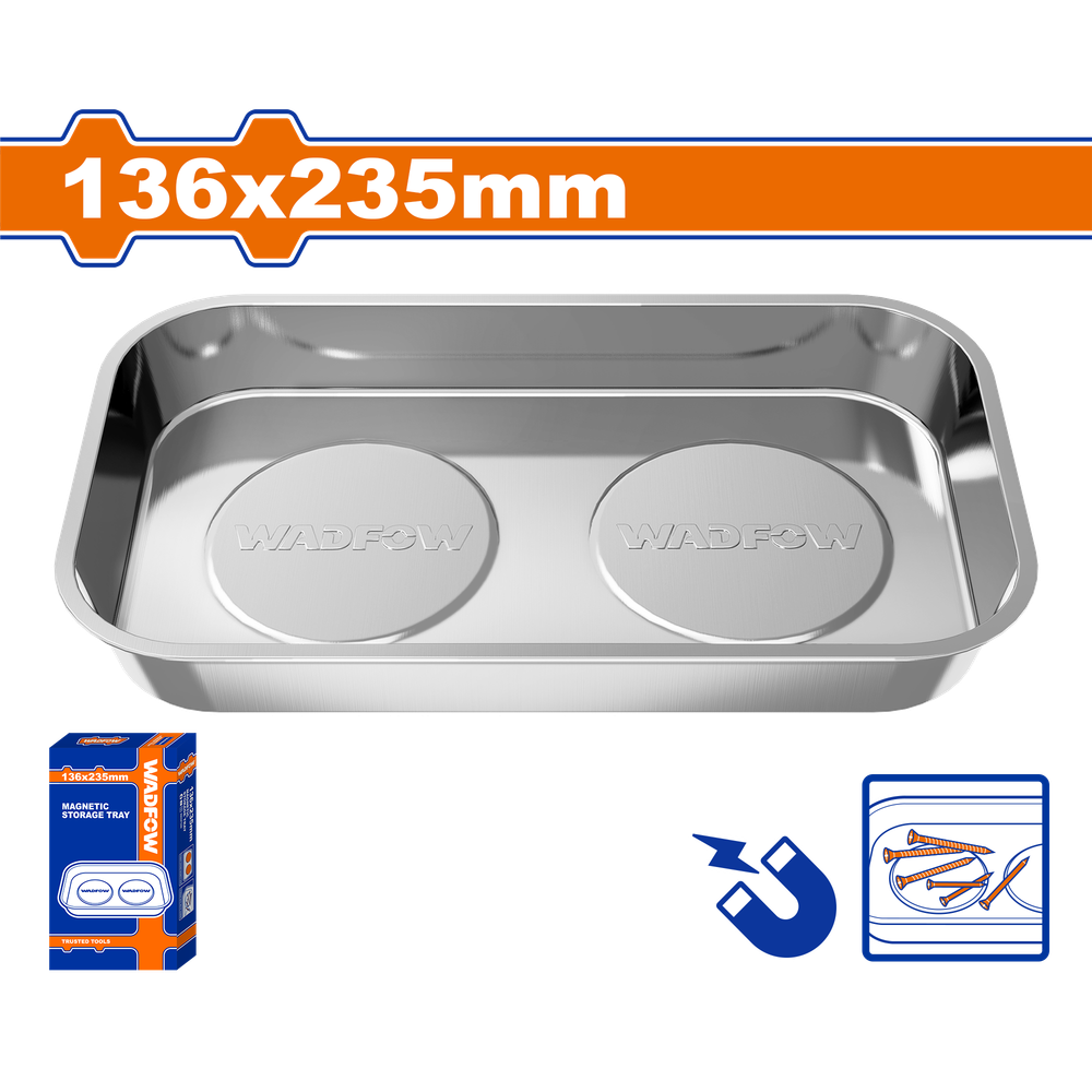 Лоток магнитный WADFOW WMC6002 136х235 мм