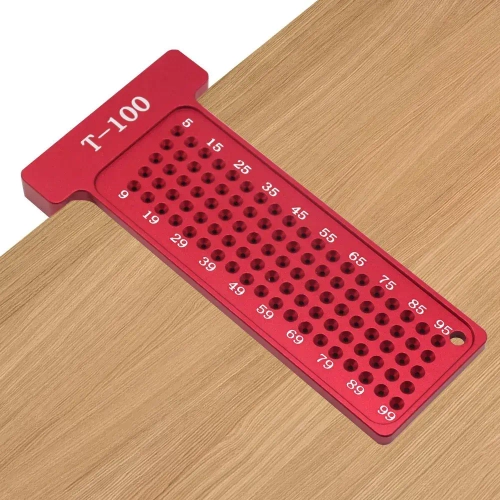 FNICEL Линейка/угольник 119мм х 58мм, Алюминий