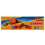 Домино пласт. 3в1 "Пчелка Майя" 4610136737266 (Умные игры)