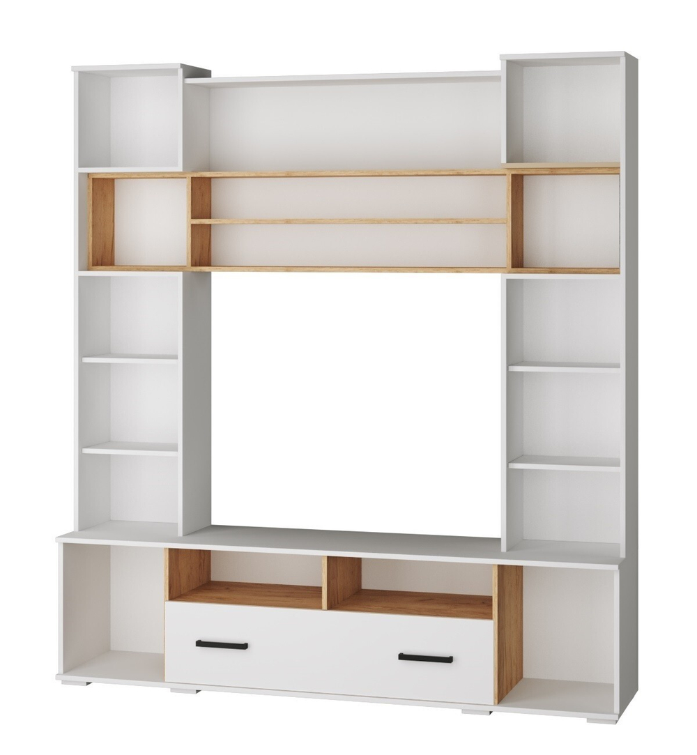 Центральная секция Оскар-18 ОГЦН-1, белый/дуб крафт