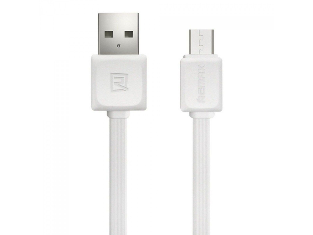 Кабель USB - Micro Remax Fast (белый) 1м RC-008m