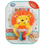 Погремушка "Львёнок" блист. 2202M0019-R (Умка)