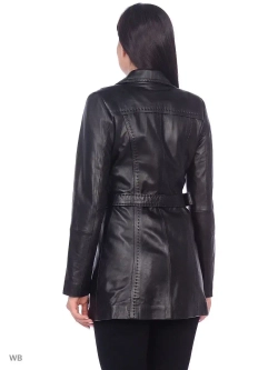 Женский кожаный плащ/натуральная кожа/Турция