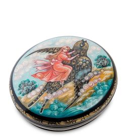 Народные промыслы ШК-45/49 Шкатулка «Дюймовочка» исп. Орлова