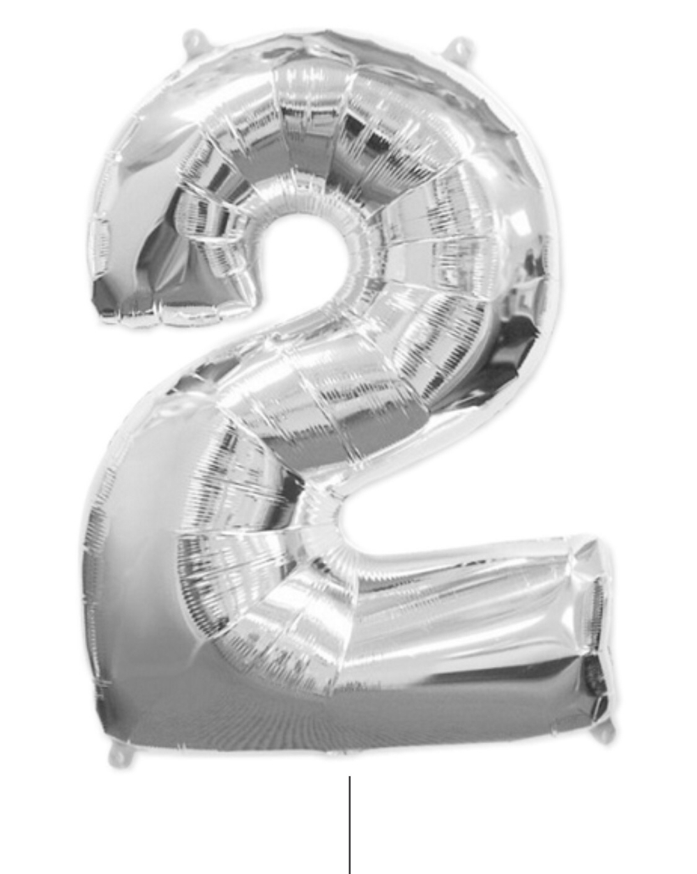Цифра «2» серебро