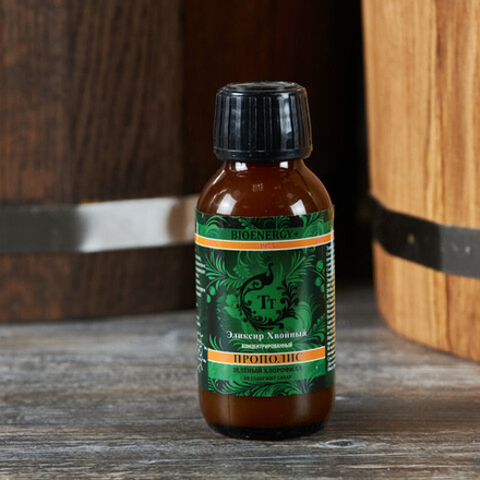 Эликсир хвойный с прополисом 100мл