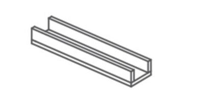 Спецэлемент SHALE GREIGE CANALINA 2CM (SL03CA6)