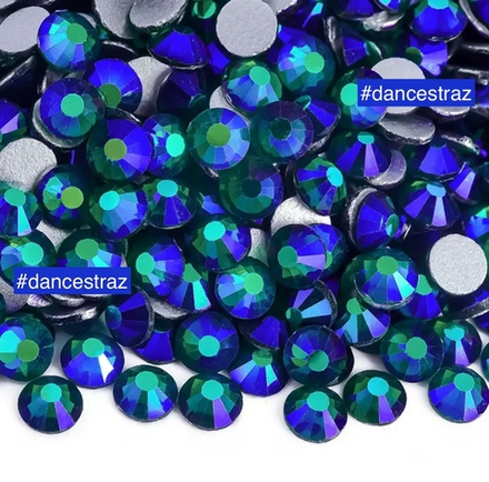 Стразы клеевые, Emerald AB, P51, SS20, 1440, (F2)