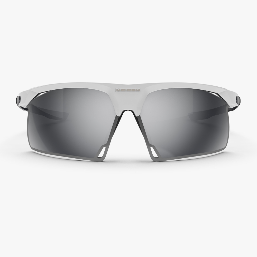 Спортивные очки Scicon Aerobeam Titanium Sunglasses White Matt Polarized Grey