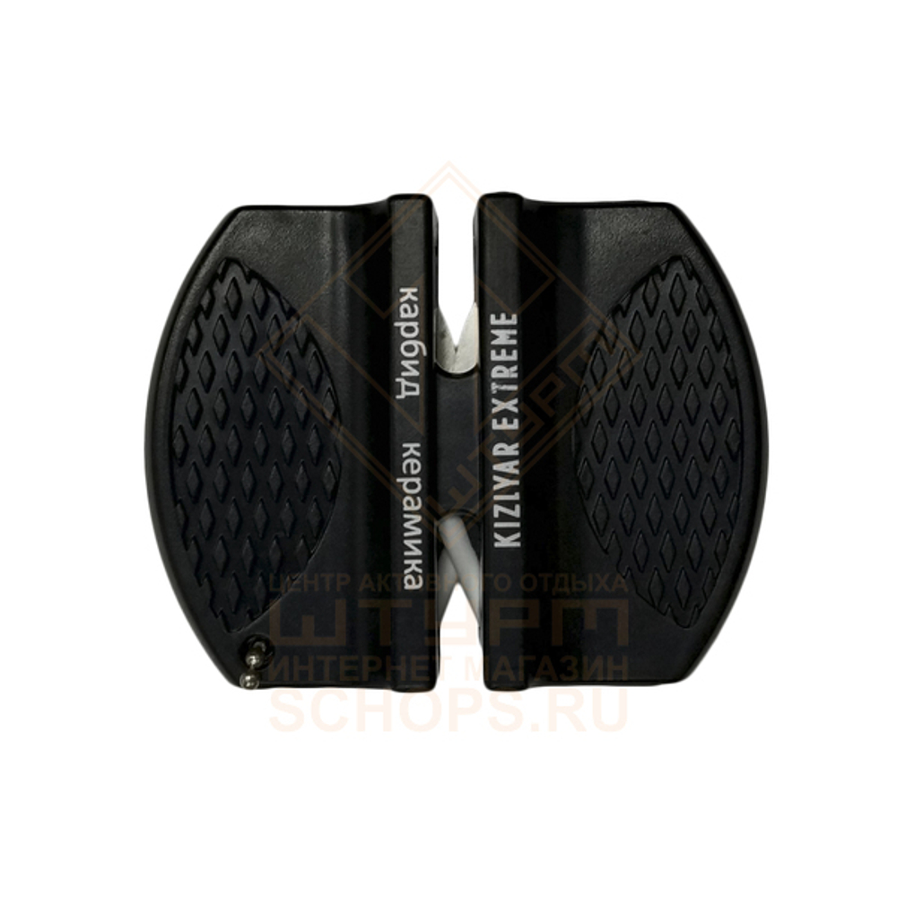 Точилка Kizlyar Supreme RZR-05А двухсторонняя бабочка, Black