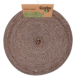 Салфетка на стол 36см «Галактика» коричневая