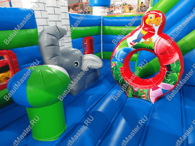 Надувной батут "Королевский дворец" 5*5*3м