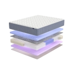 Матрас BuyMassage, 23 см, средняя жесткость, независимые пружины