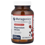Metagenics, цитрат магния, 120 таблеток