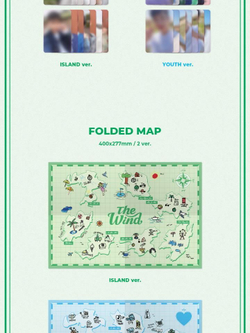 Альбом The Wind - Beginning : The Wind Page 1st Mini Album RANDOM Version