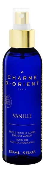 CHARME D'ORIENT Масло для тела с ароматом ванили Massage Oil Vanilla Fragrance (Шарм ди Ориент) 150 мл
