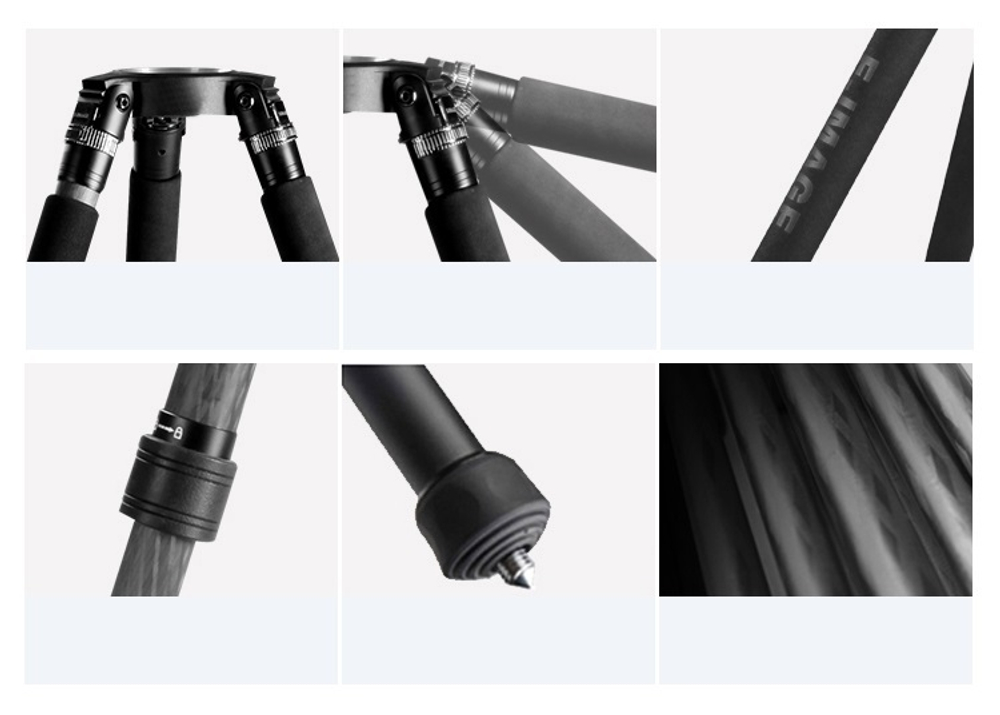 E-IMAGE 761CT Штатив с чашей 75 мм без головы