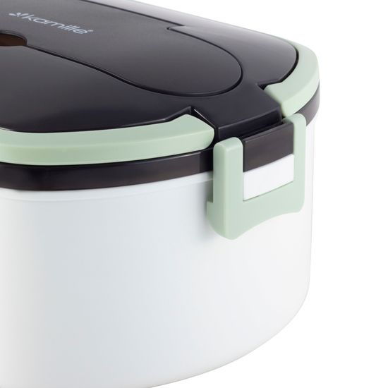 Ланч бокс 750 мл. Kamille KM 2138 (пластик, нержавеющая сталь)