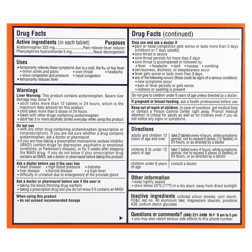 Fortune Pharm, Coltalin-ND, не вызывает сонливости, 36 таблеток