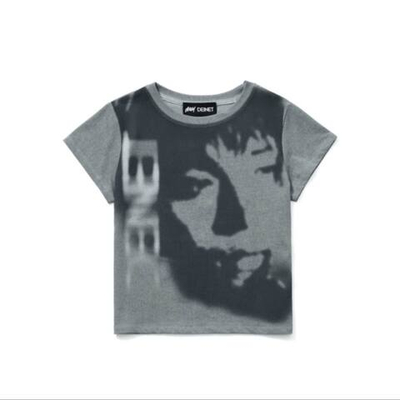 Футболка ‘GGUM X DEINET’ Crop S/S T-Shirt