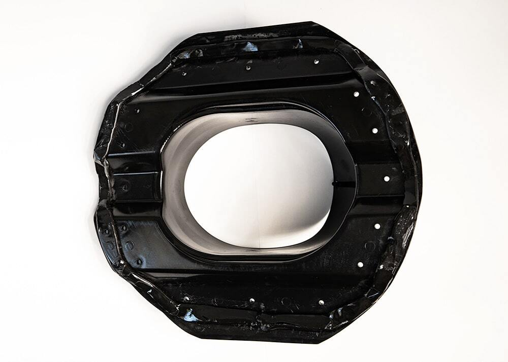 Проходной элемент PROF-20 для металлопрофиля, черный