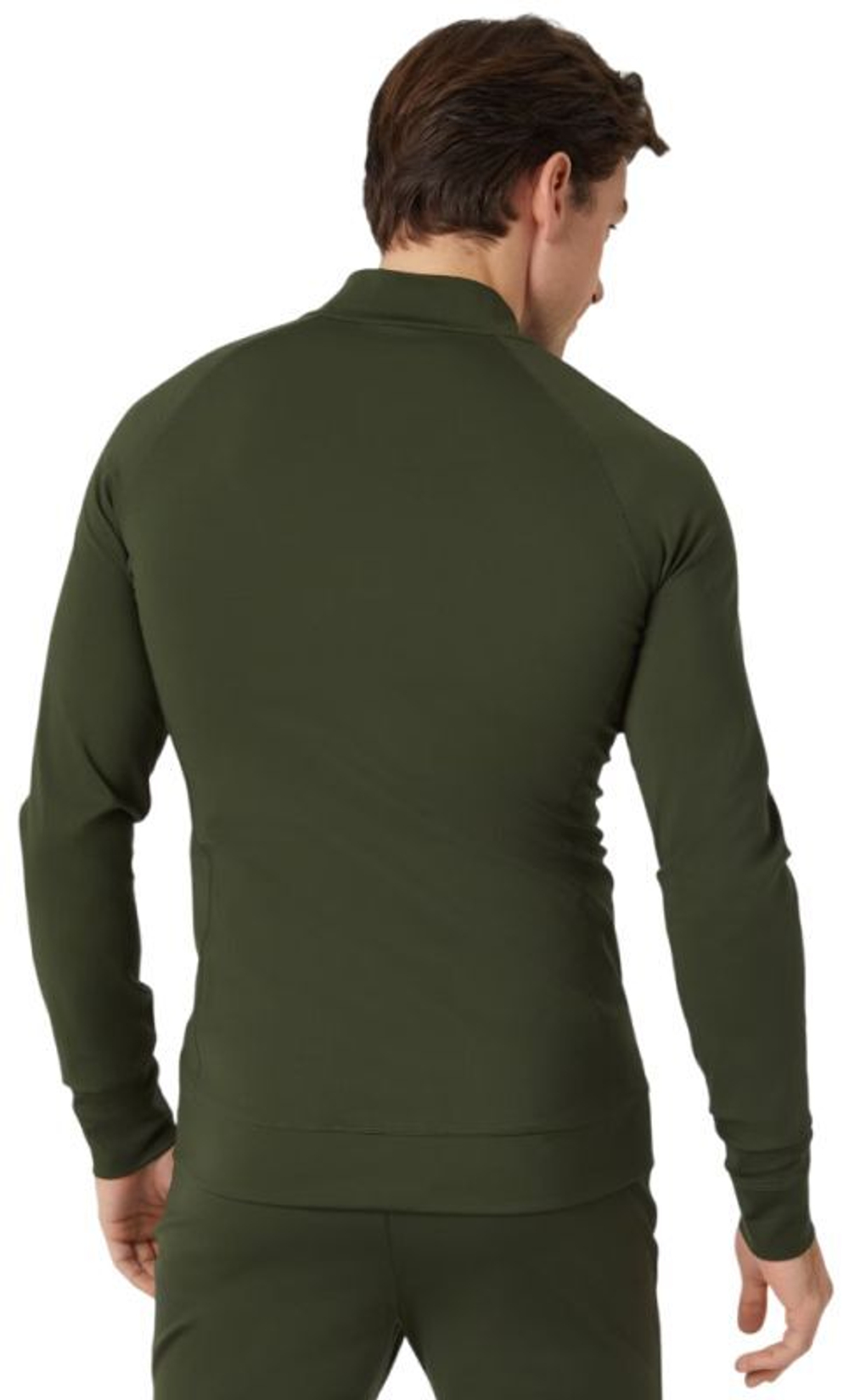 Мужская теннисная кофта Björn Borg Training Midlayer - зеленый