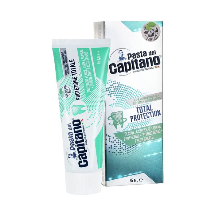 Pasta Del Capitano/Италия Зубная паста Комплексная защита полости рта 75мл