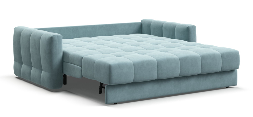 Диван Босс Слип 160 Велюр Монолит Циан (последний экземпляр)