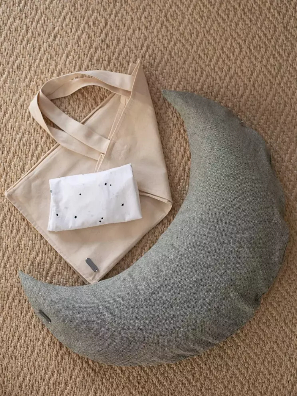 Эко подушка полумесяц для беременности кормления